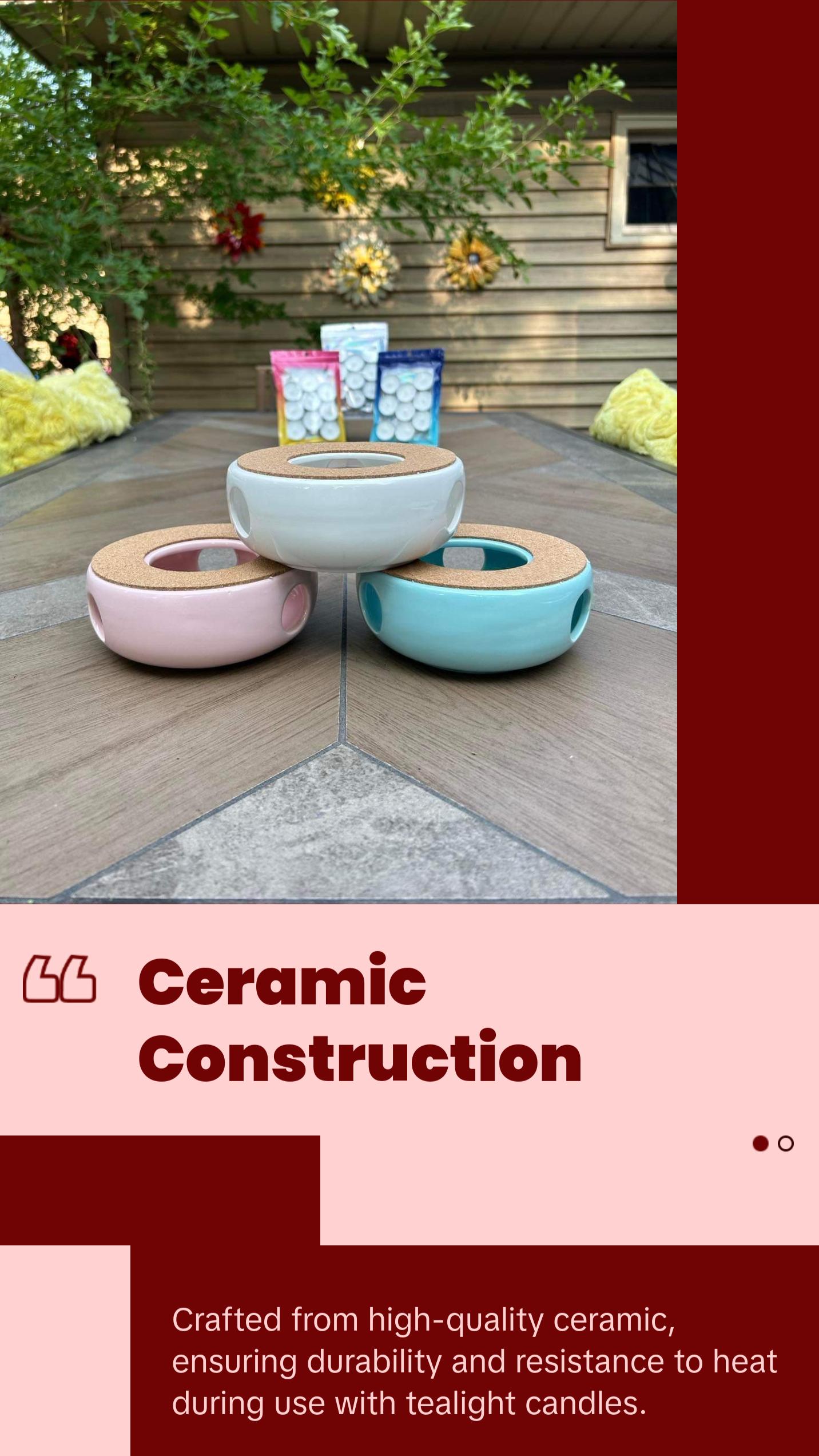 Warm & Cozy Ceramic Teapot Warmer, set of 1 Warm & Cozy Ceramic Teapot Warmer, set of 1