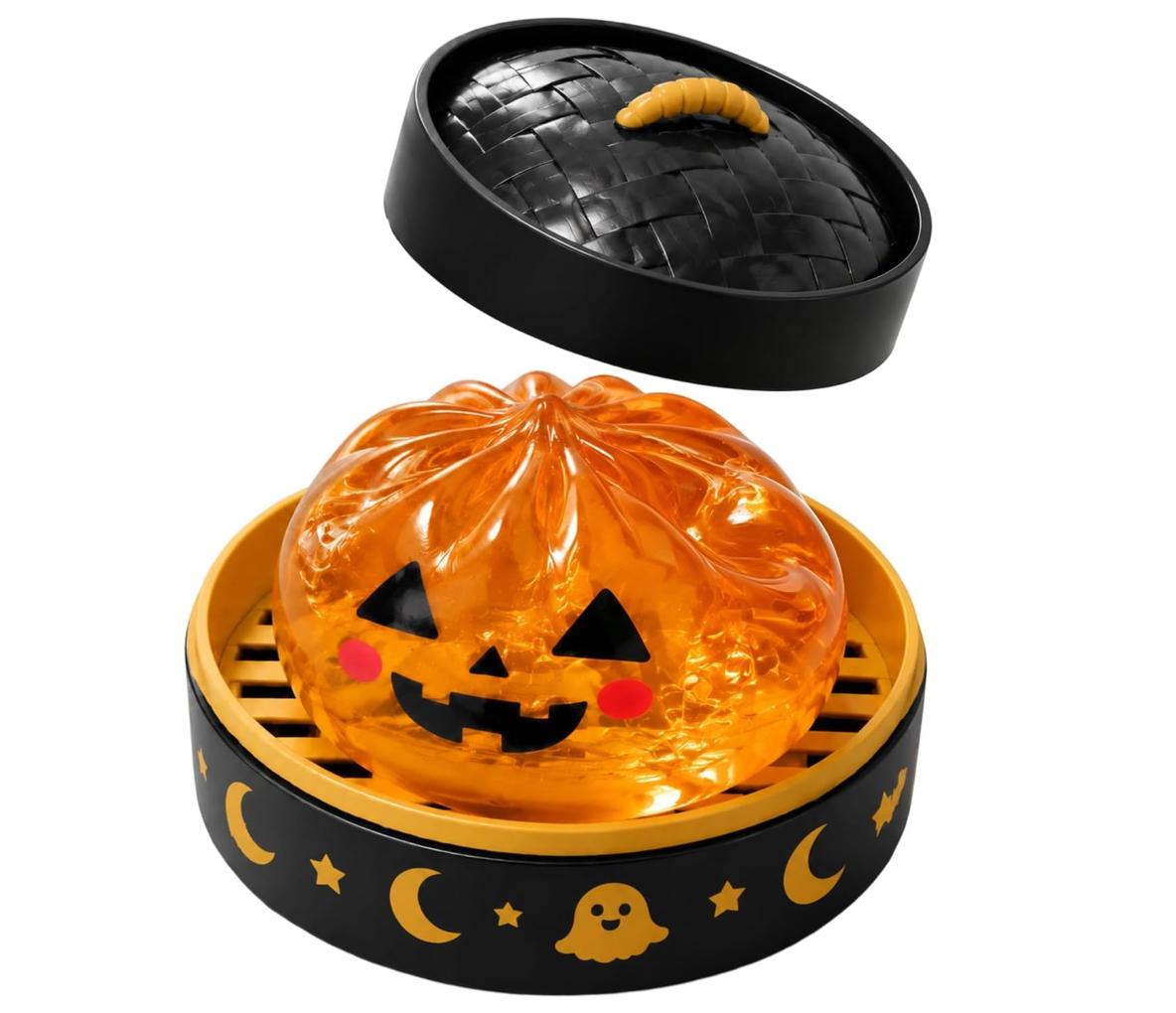 Halloween Dumpling Squishy Toy, Soft Slow Rising Stress Relief Squeeze Toy, Cute Kawaii Halloween Fidget Toy in Multiple Styles, Perfect Gifts for Friends and Family