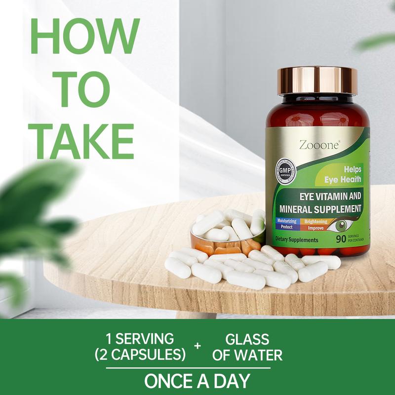 Zooone- Lutein 180 mg with Zeaxanthin to support eye health, 90 tablets Fitness Supplement Healthcare Edible Dietary Optimum