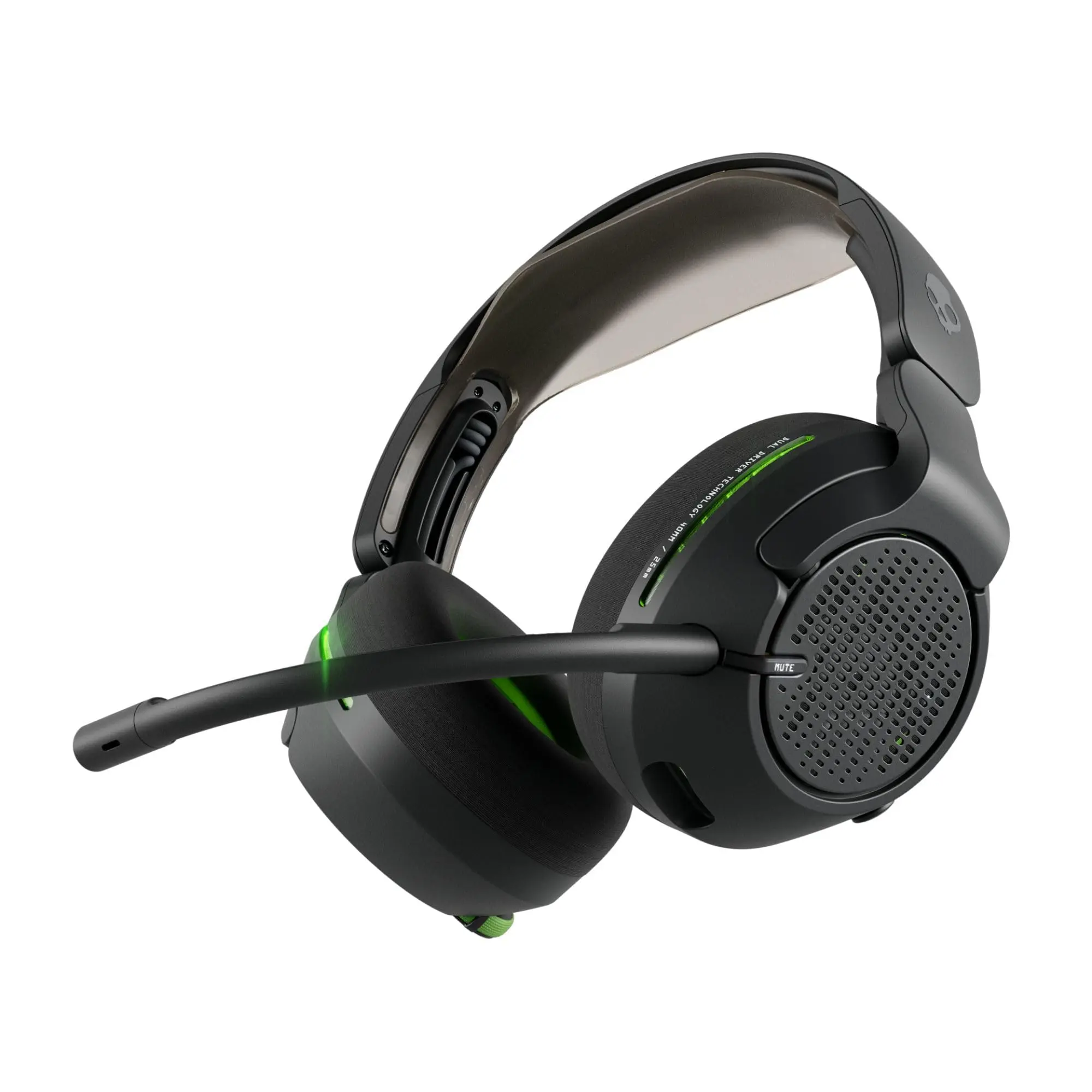 Skullcandy Crusher PLYR 720 Wireless Gaming Headset - Digi-Black, Compatible with Xbox, Skull Crusher Headphones