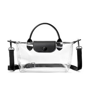 Clear Bag for Stadium Events Small Crossbody Purse Handbags for Concerts Sports Events