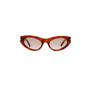 Luv Lou The Sofia Sunglasses in Honey Tort & Brown Gradient