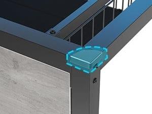 Sikaic LED Daybed with Storage Drawers and Bookcase Headboard Oak Gray Sikaic LED Daybed with Storage Drawers and Bookcase Headboard Oak Gray