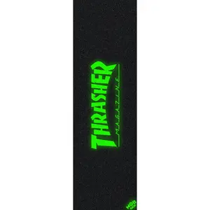Mob Skateboard Grip Tape Thrasher Glow Logo 10" x 33" Sheet
