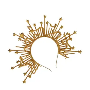 Stylish Medusa Headpiece with Snake Details Accessory for Events