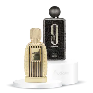 9 PM Night Out + Arabiyat Aristo | Unisex Fragrance | 100 ML | Eau De Parfum | Lemon - Jasmine - Vanilla
