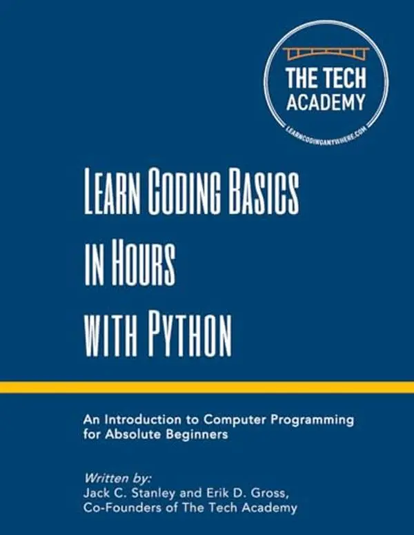 Used Python Coding Basics Learning Book - The Tech Academy (Paperback)