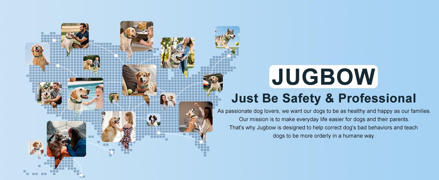 JUGBOW Dog Training Collar 4500FT Dog Training Behavior Aid, Remote IPX8 Waterproof with 4 Training Modes, Rechargeable E-Collar for All Breeds DT61 JUGBOW Dog Training Collar 4500FT Dog Training Behavior Aid, Remote IPX8 Waterproof with 4 Training Modes, Rechargeable E-Collar for All Breeds DT61
