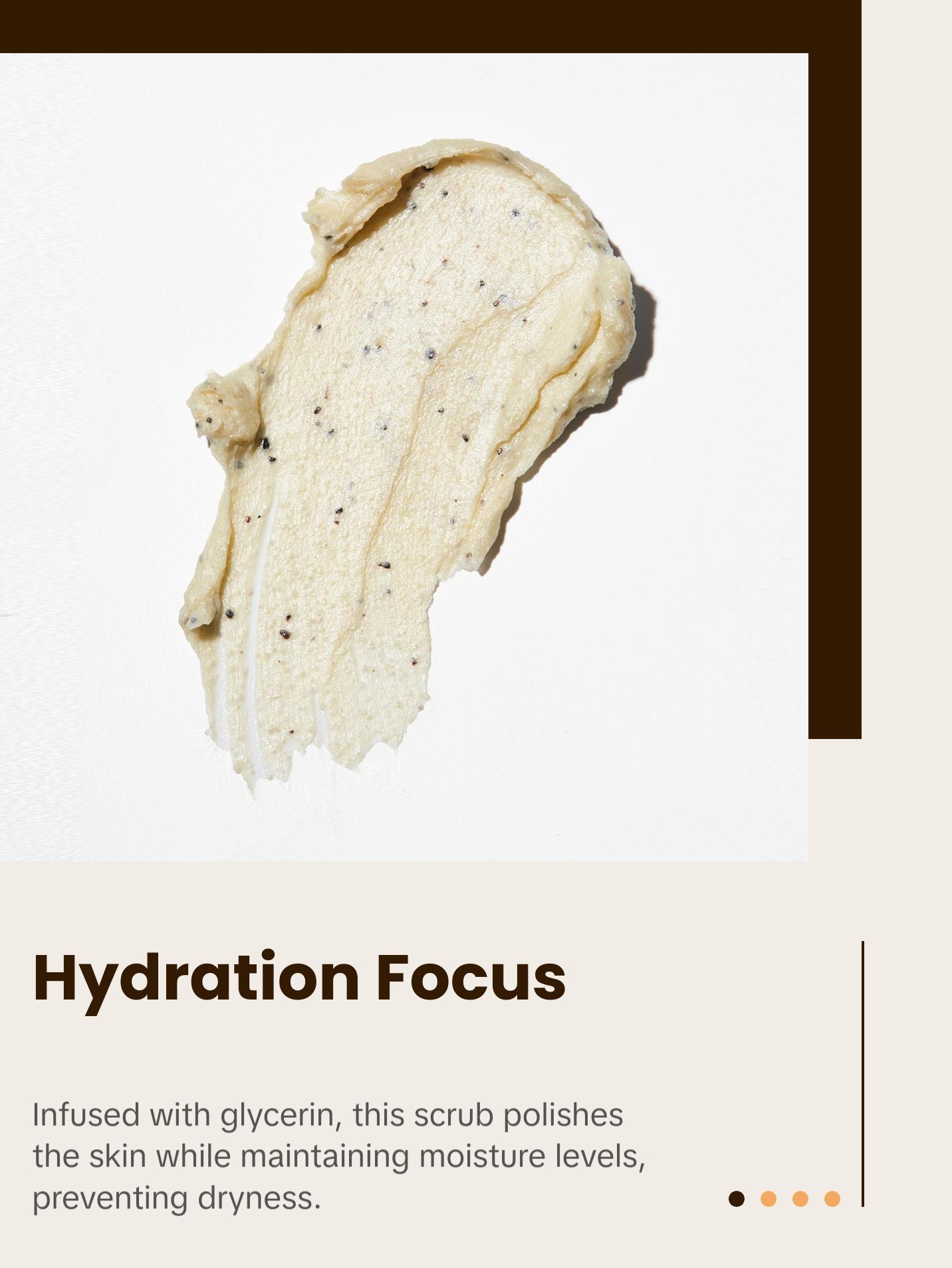 JUNOCO Refill Pod | Buffing Butter. Hydrating body scrub with Coffee Grinds and Perlite. 85gr