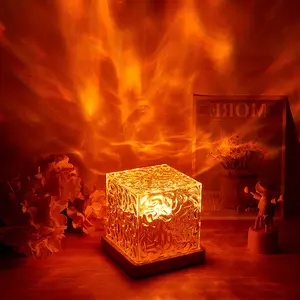 Aurora Projector Night Light, Atmosphere Light, USB Powered LED Projector Lamp with Remote Control, 16 Dynamic Lighting Effects,Suitable for Bedroom, Living Room, Home Theater, Game Room Decor