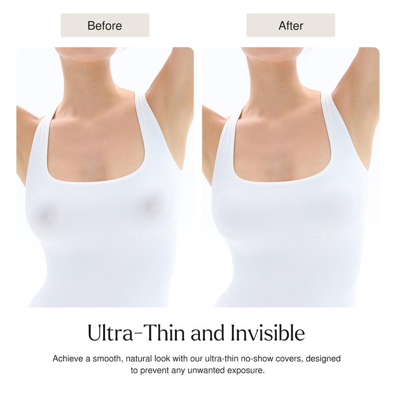 POPILUSH Silicone Nip Covers - Soft Pink Color, Ideal for Nail Polish Application, Includes Bowl