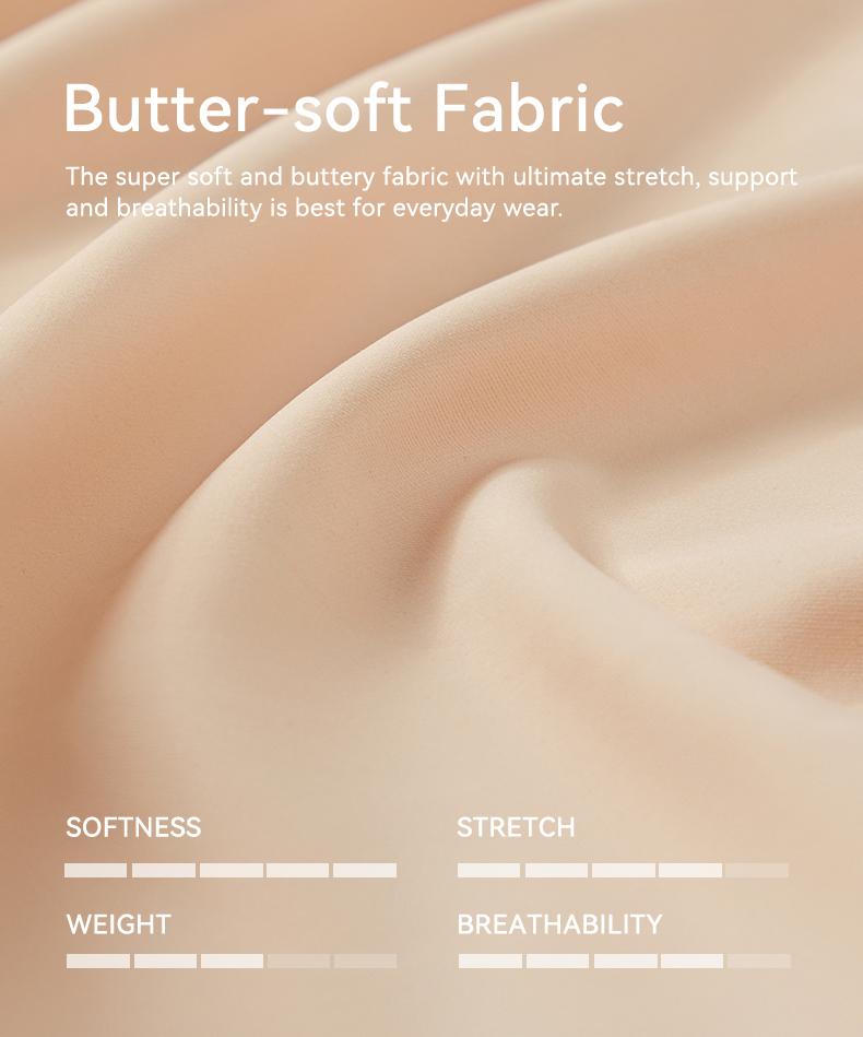 LUCKMEEY Bras for Women No Underwire Wave Push Up Wireless Bra Seamless Bras Full Coverage Bralettes Lift Everyday Bras