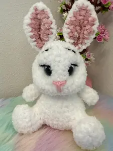 Sparkling White Bunny