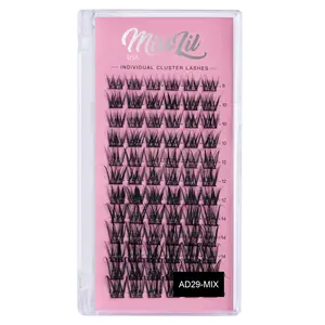DIY Individual Cluster lashes AD-29 Small MIX Tray
