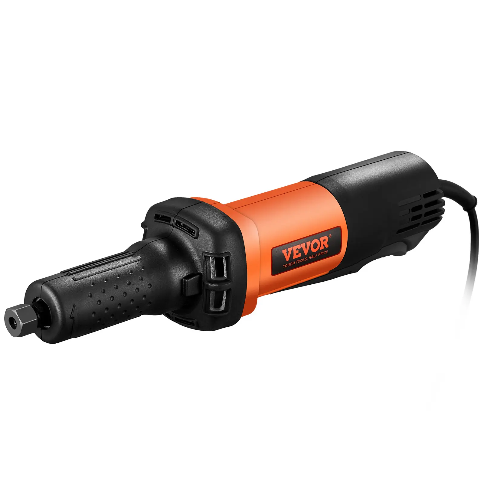 【Summerfinds】VEVOR Die Grinder 1/4" Collet Variable Speed (10000-28000RPM)Heavy Duty ElectricErgonomic Grip for Rust RemovalGrindingCuttingPolishingWelding RepairDeburringwith 1/4" & 1/8" ColletsToolPower Tools, Power Tools, Handle