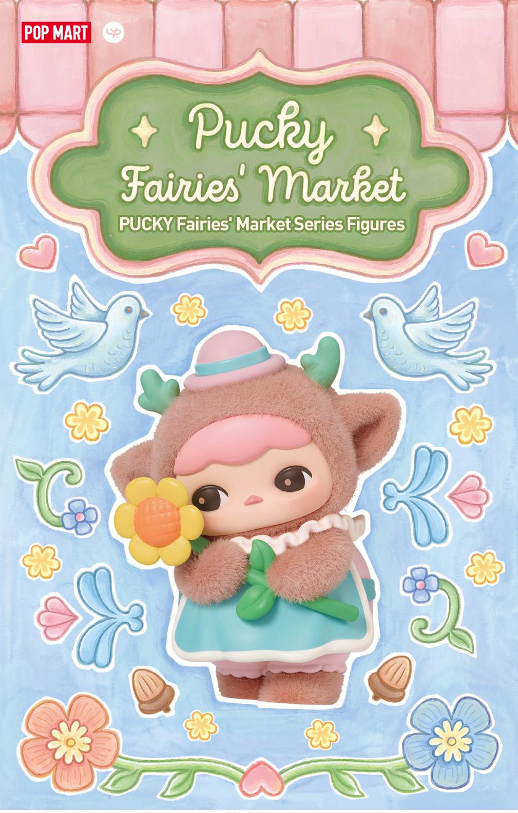 POP MART PUCKY Fairies' Market Series Figures