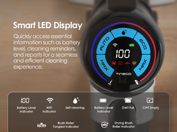 Tineco FLOOR ONE Switch S6 Wet Dry Vacuum Cleaner,Smart Floor Washer,5-in-1 Multi-Function,Self-Cleaning,5min Flash Dry, ZeroTangle Brush,Dual-Edge Cleaning,Whole-House Cleaning