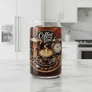 Coffee Time - UVDTF Decal for cups/hard surfaces sticker