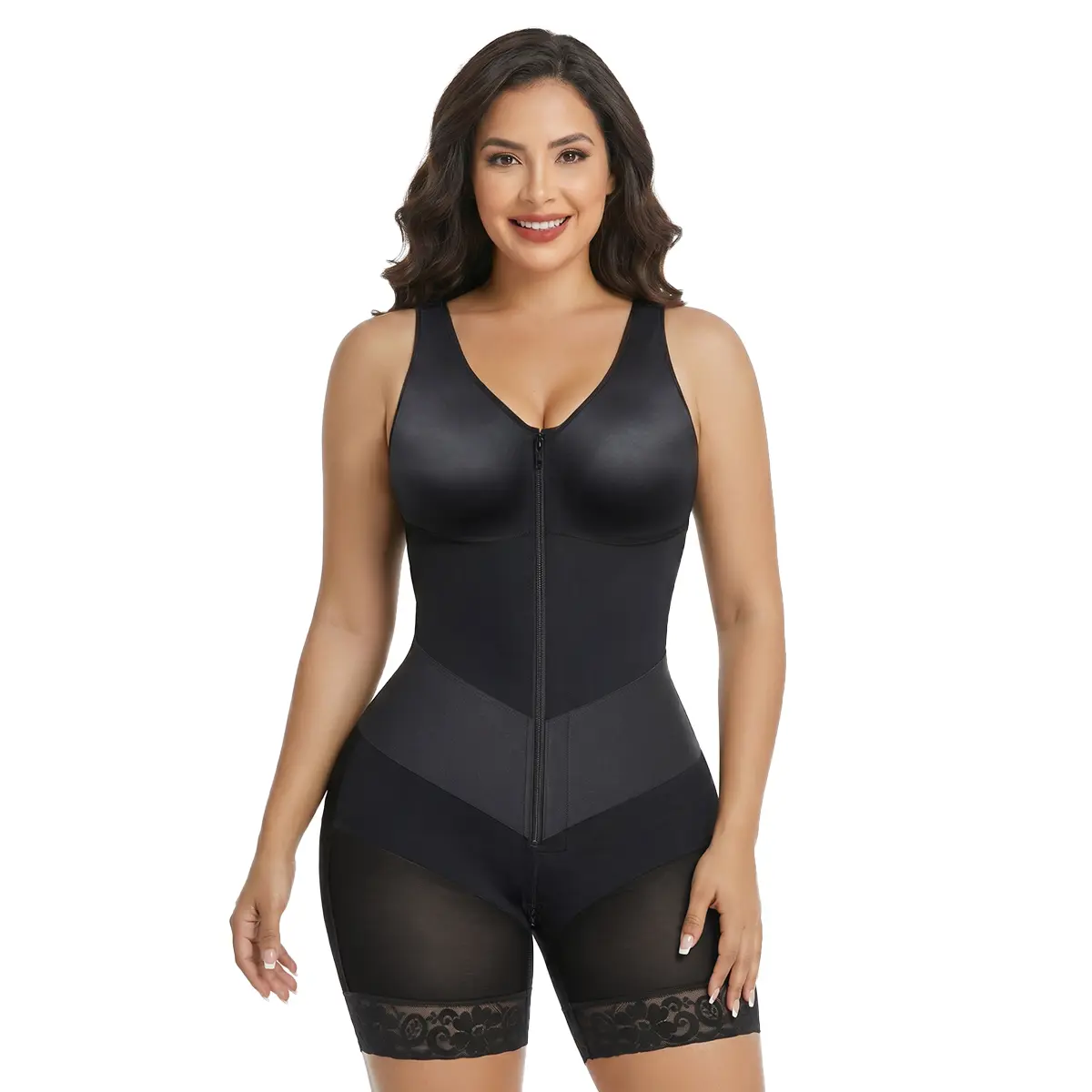 SHAPERX V‑Shape Waist Band Fajas Colombianas Enhanced Tummy Control Butt Lifter Shapewear