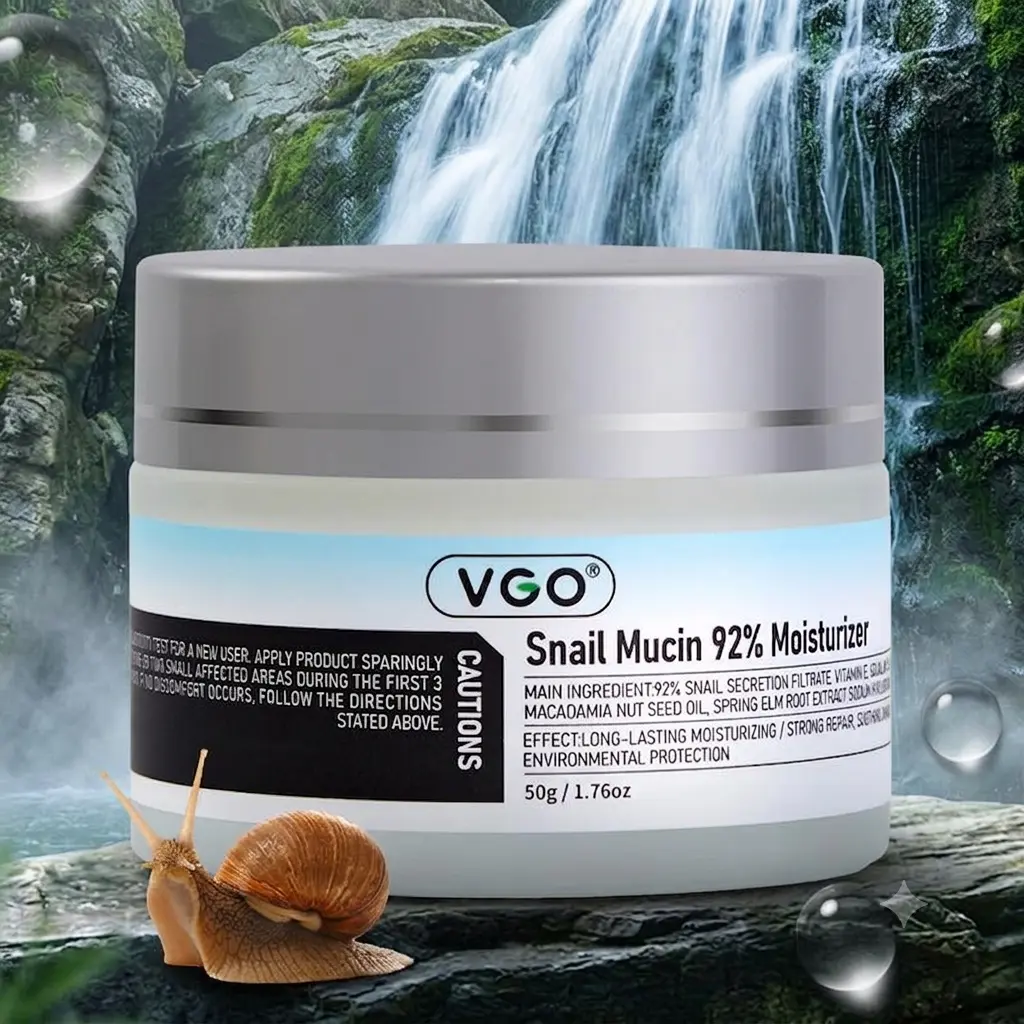 VGO Snail Cream – Silky Gel Cream for Simple Skin Routine