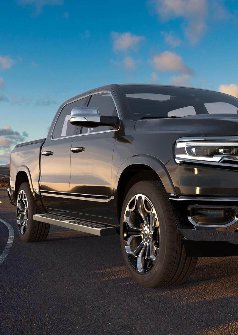 YITAMOTOR 6/6.5 inches Running Boards Compatible with 2024-2025 Toyota Tacoma Double Cab Side Step Nerf Bars with 8 Brackes Heavy Duty Aluminum Running Boards