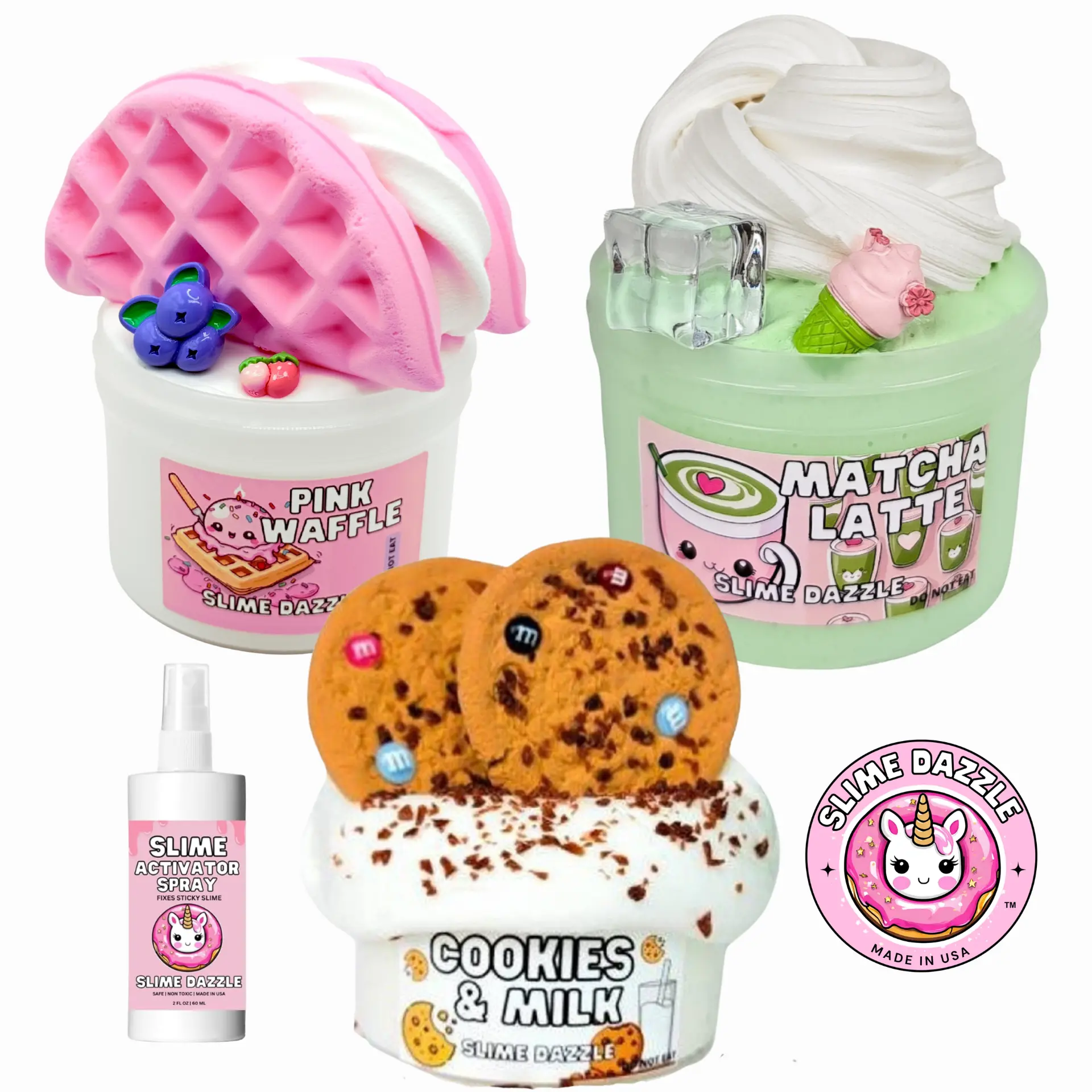 New DIY Butter Slime Bundle 3 Pack