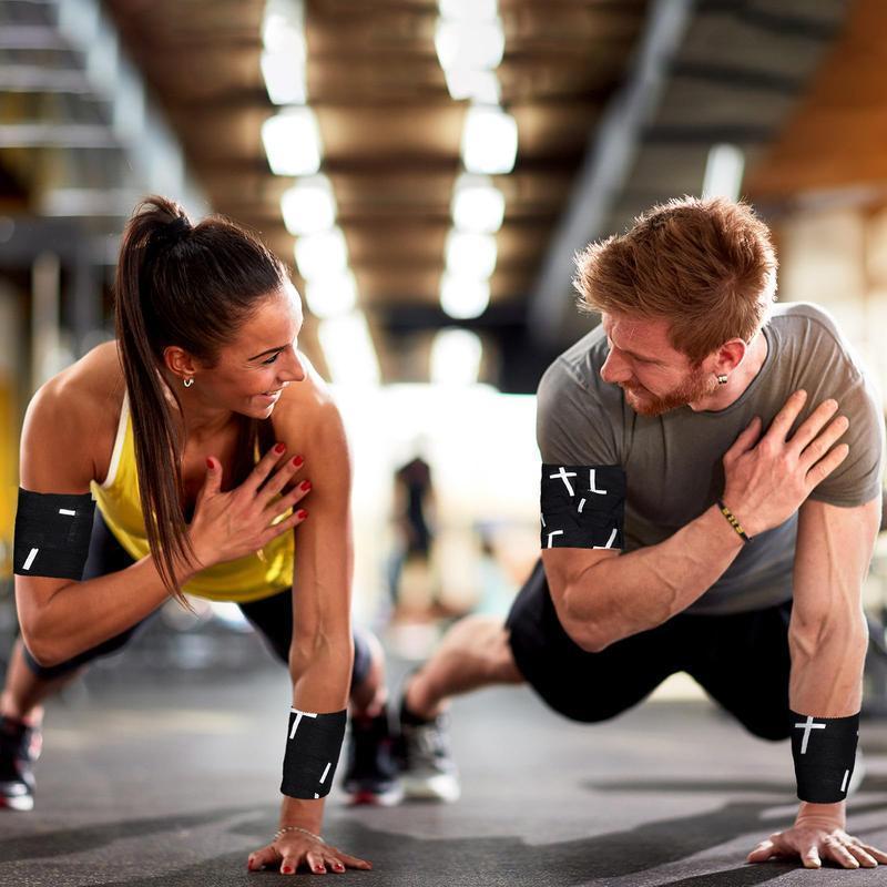 2 pcs Cross Tape Christian Athletic Tape | 2in x 23ft Jesus Cotton Wrist Wrap for Soccer, Football, Baseball, Boxing | Durable Sports Wrap for Gymnastics & Active Wear | Perfect Christian Church Gifts & Faith-Based Accessories