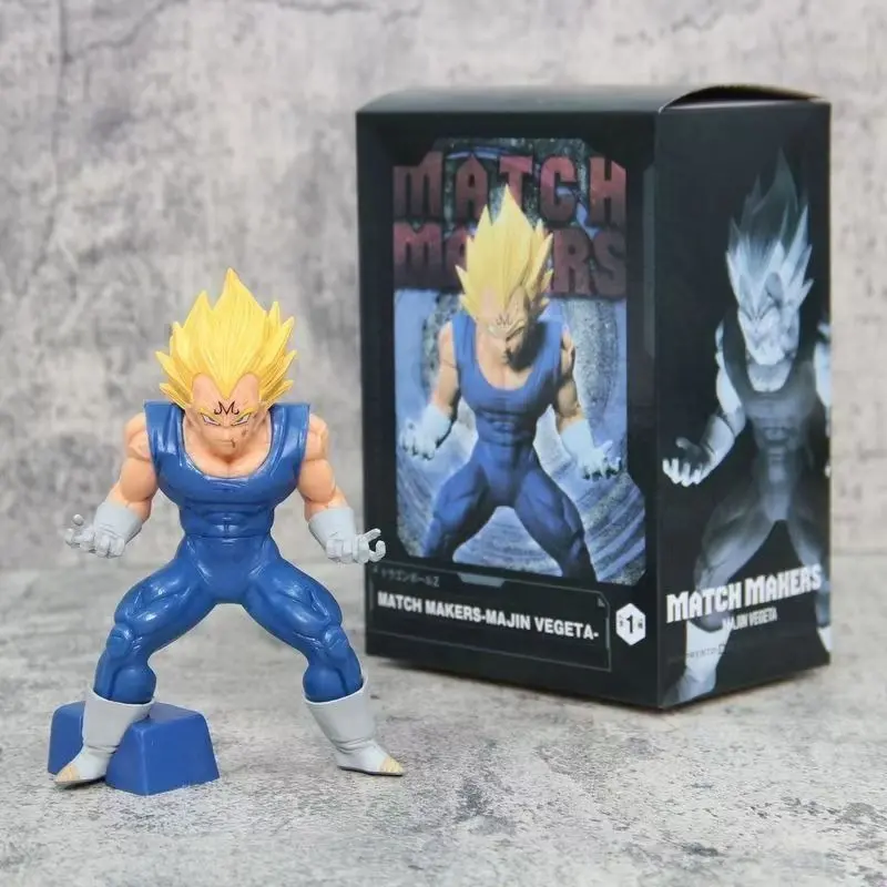 15cm/6-inch Majin Vegeta Figure (with Base) – PVC Articulated Collectible & Desktop Display; Ideal Gift for Fans