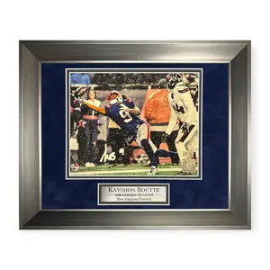 Kayshon Boutte Autographed 8x10 Photo Framed To 11x14