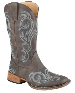 Women's Riley Western Boot Broad Square Toe - 09-021-1903-3472 Br