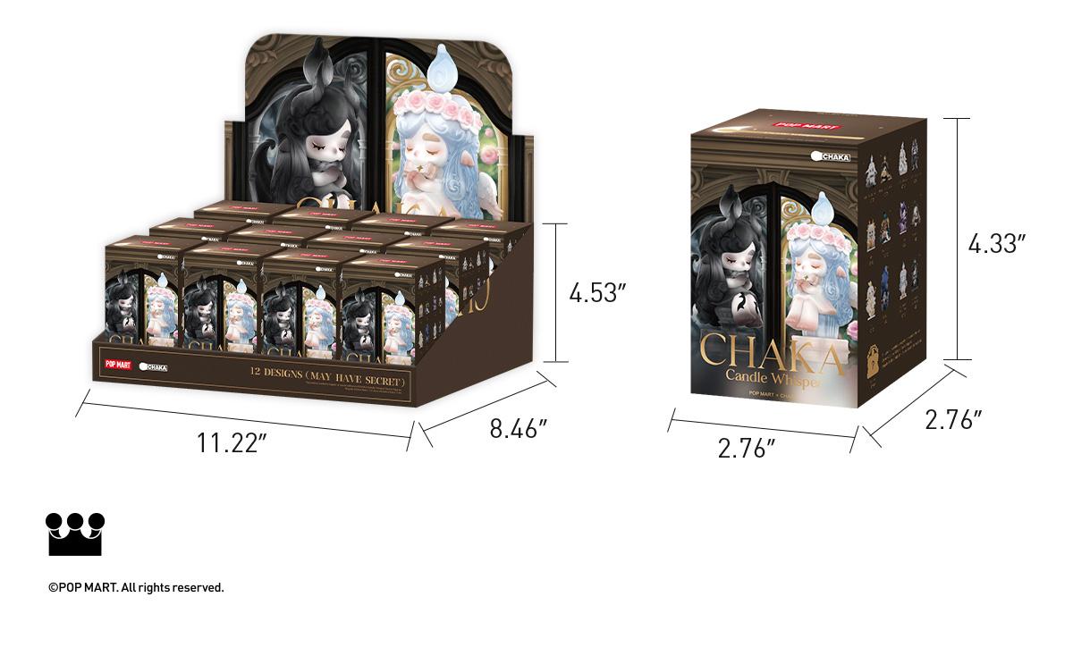 POP MART CHAKA Candle Whisper Series Figures