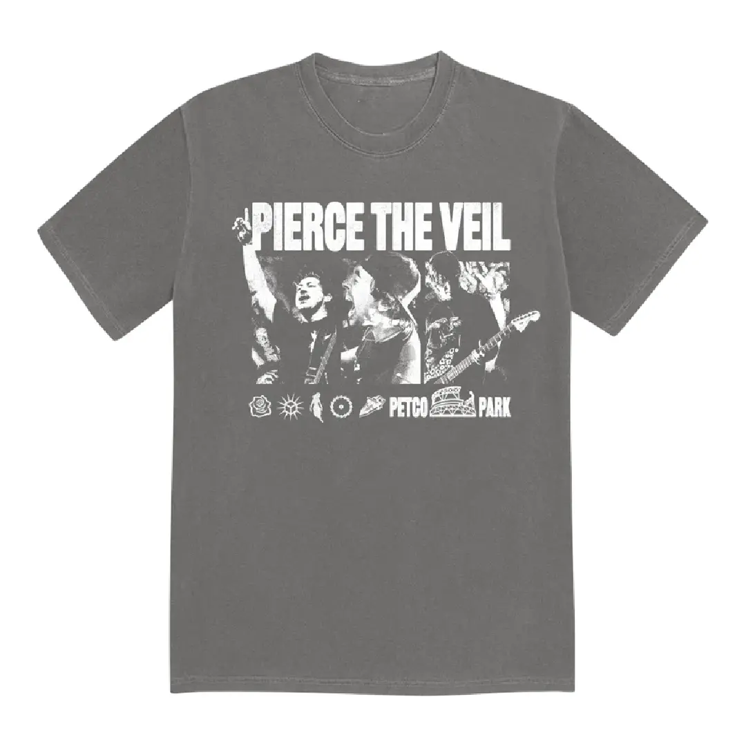 Pierce The Veil 2026 Concert T-Shirt – Post-Hardcore Band Graphic