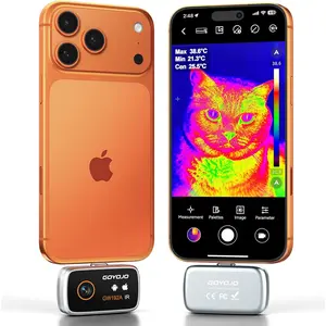 GOYOJO Thermal Imaging Camera for Android/Iphone 15/16/17 Ios Series 192X192 IR Resolution– Water Leak Detection HVAC Electrical Plumbing, Automotive Repair, Home Inspection, DIY-USB-C Infrared Imager