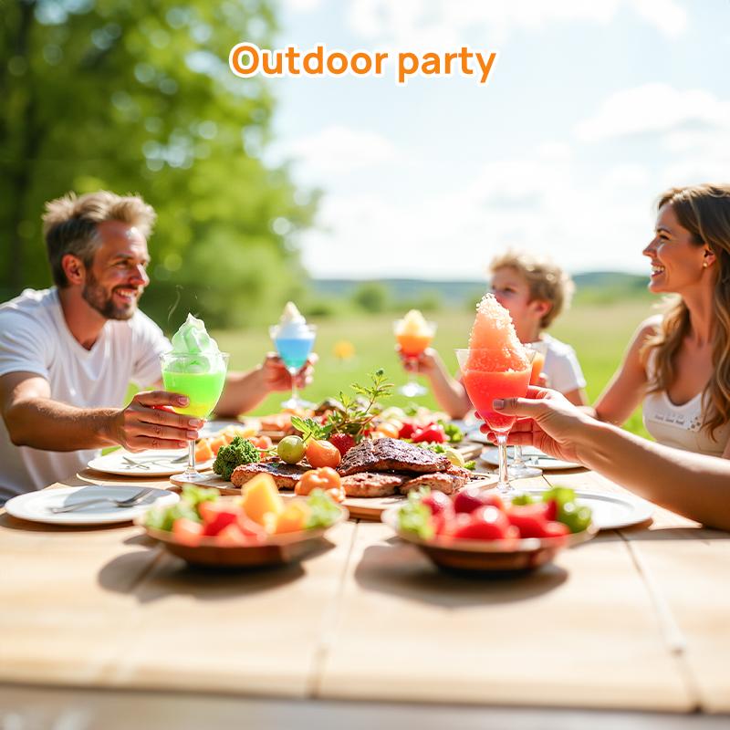 AD03 Professional Slushie Machine, 6 Preset Programs, 88 Ounces Smoothie Maker with Self-Cleaning Function, LED Display, Ice-Free Slush Maker for Milkshakes, Smoothies, Margaritas, Frappes and More#TikTokShopBlackFriday, Blenders, Kitchen Appliances