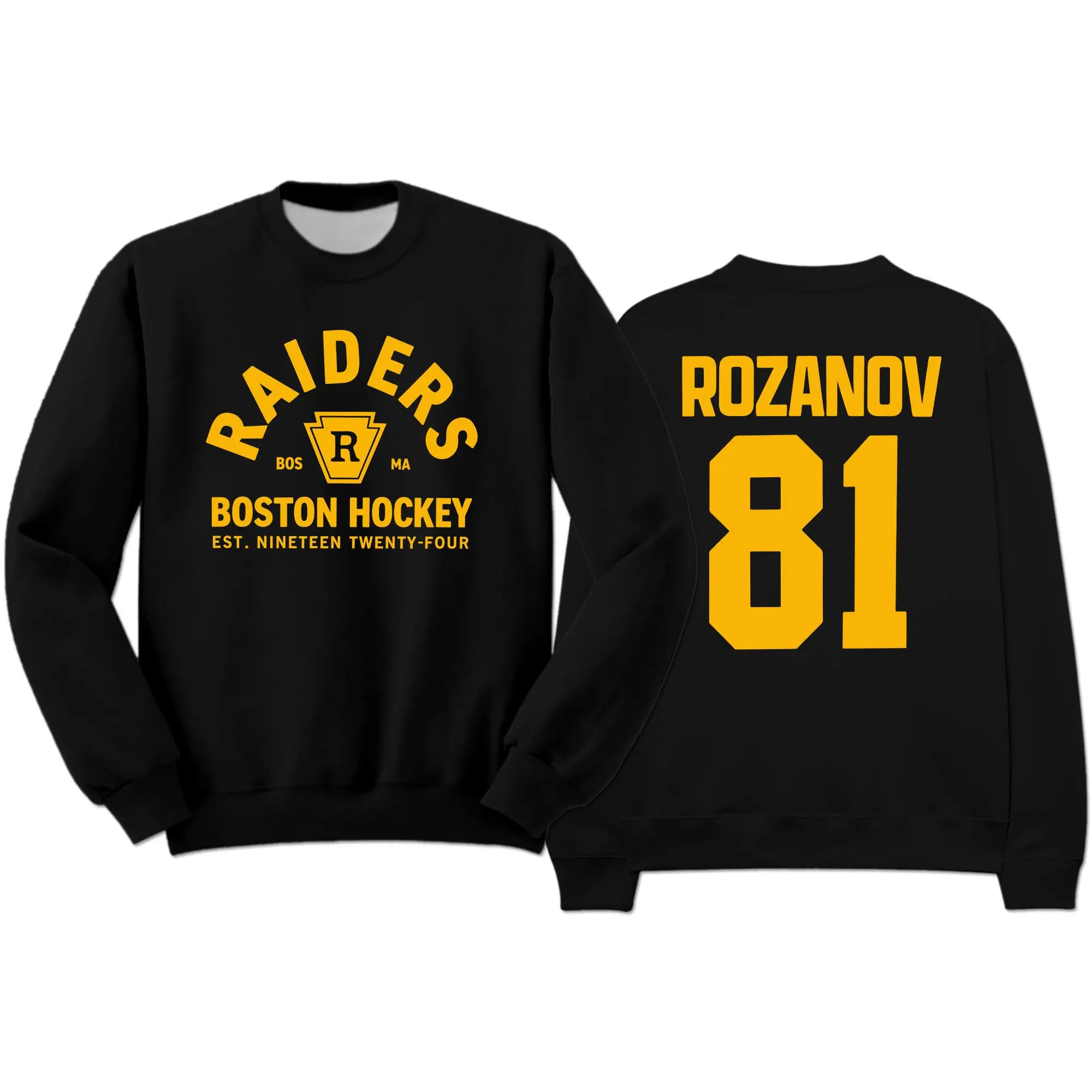 Ilya Rozanov 81-Boston Raiders Sweatshirt, Hudson Williams Connor Storrie Sweatshirt, Heated Rivalry, Ilya Rozanov Shane Hollander Sweatshirt