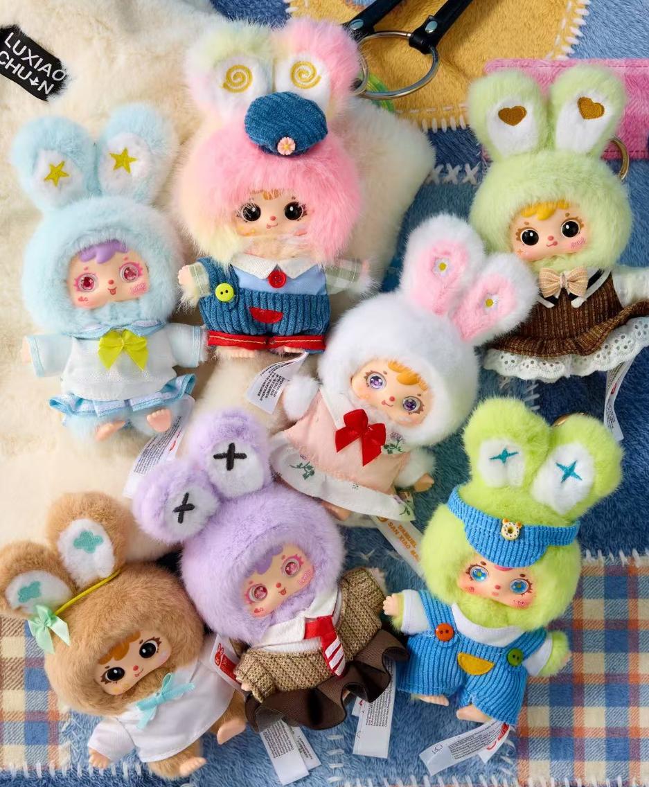 【Buy 2, Get 1 Free – “No Box” Option】Sanuel Fashion Everyday Series Plush Blind Box