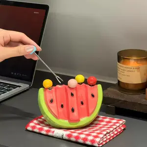 Watermelon Fruit Bite Sticks Fork Set