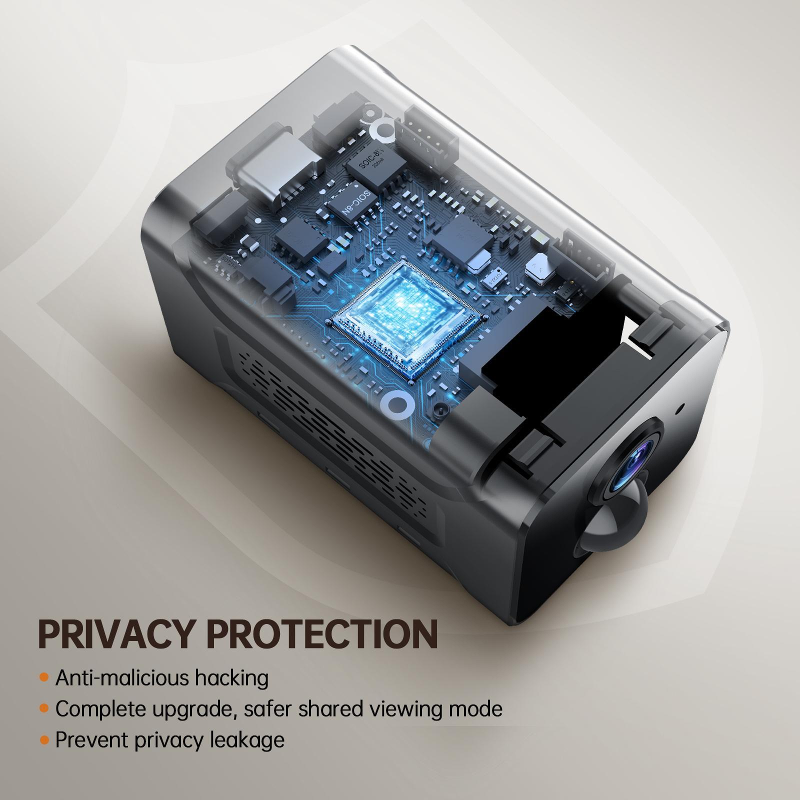 Vision Well Wireless outdoor security camera, IP65 waterproof rating, infrared motion detection, two-way talk, support SD card and cloud storage
