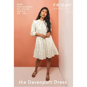 Davenport Dress Printed Sewing Pattern