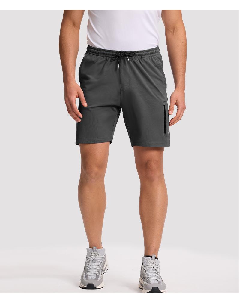 Pioneer Camp Sweat Shorts for Men 7 Inseam Cotton Athletic Casual Shorts with 4 Pockets for Gym Workout Lounge Summer Shorts