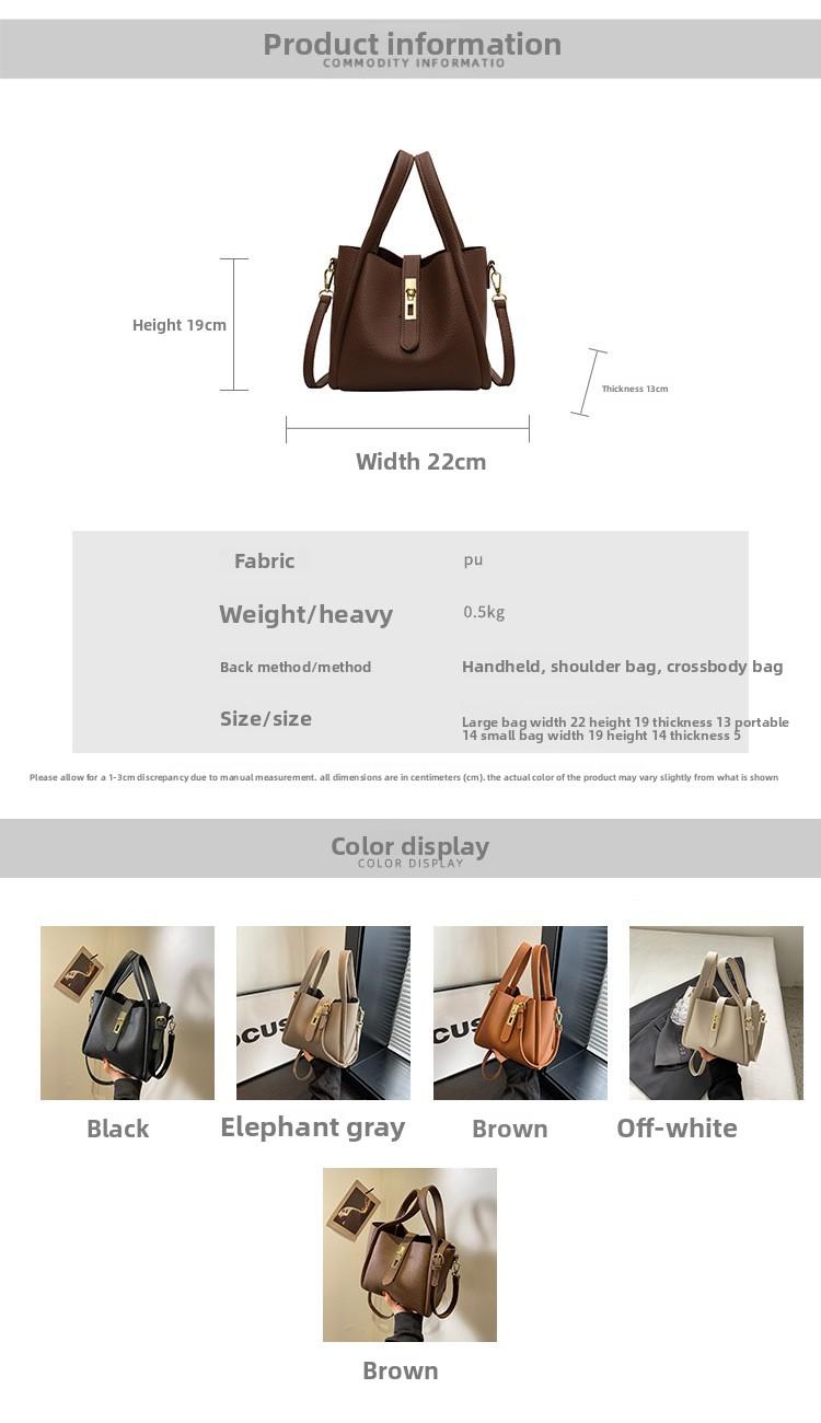 2026 Women's Elegant Solid Color Handbag, Fashion  Leather Shoulder Bag for Daily Used, Casual Trendy Versatile High-quality Commuting Bag, Girl Fashionable Bag,  Tote Satchel PU