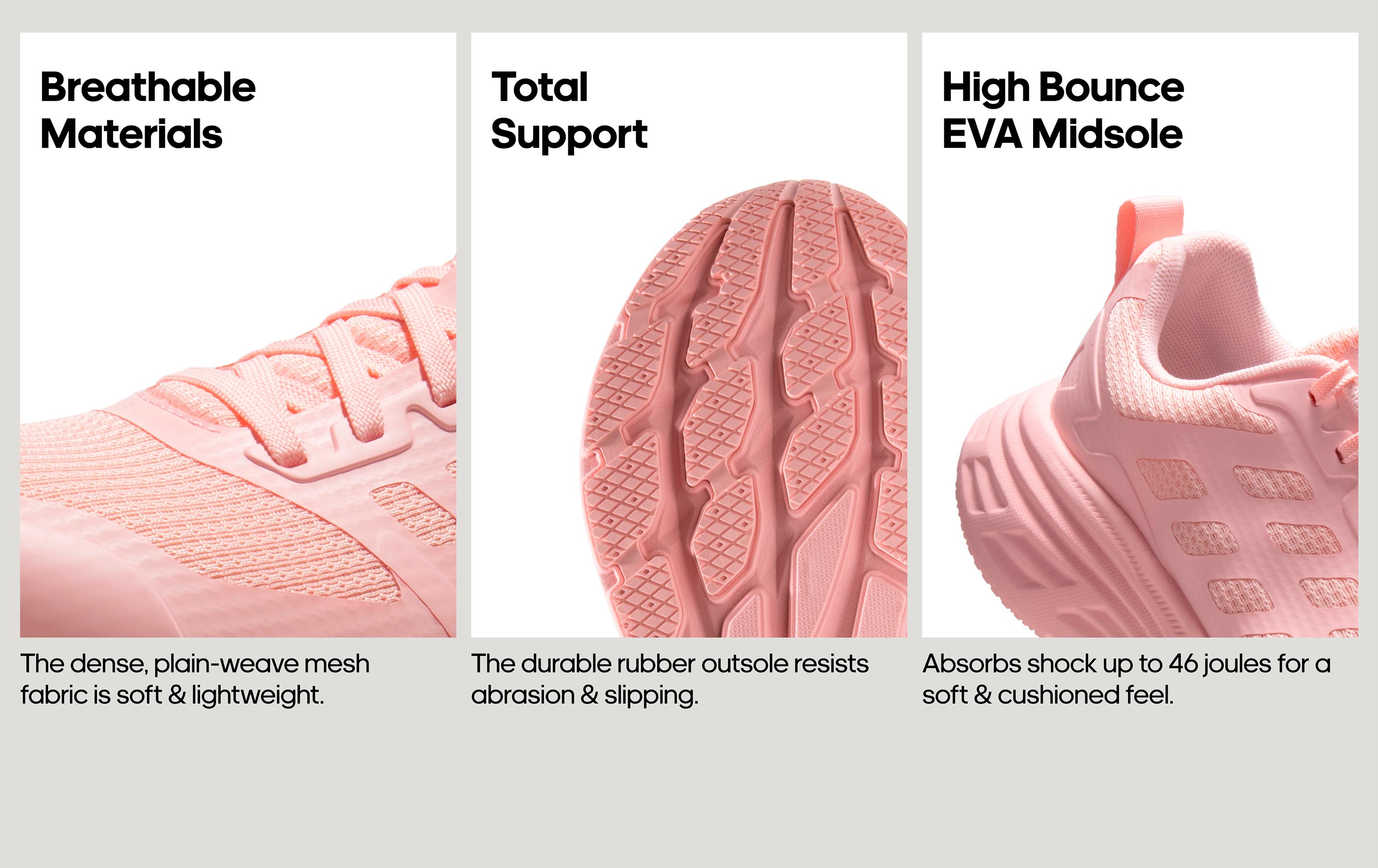 ALLSWIFIT [ActiveFloat] Women's Walking Shoes Cushion Running Tennis Shoes Non-Slip Comfortable Breathable Workout Gym Sports Athletic Sneakers