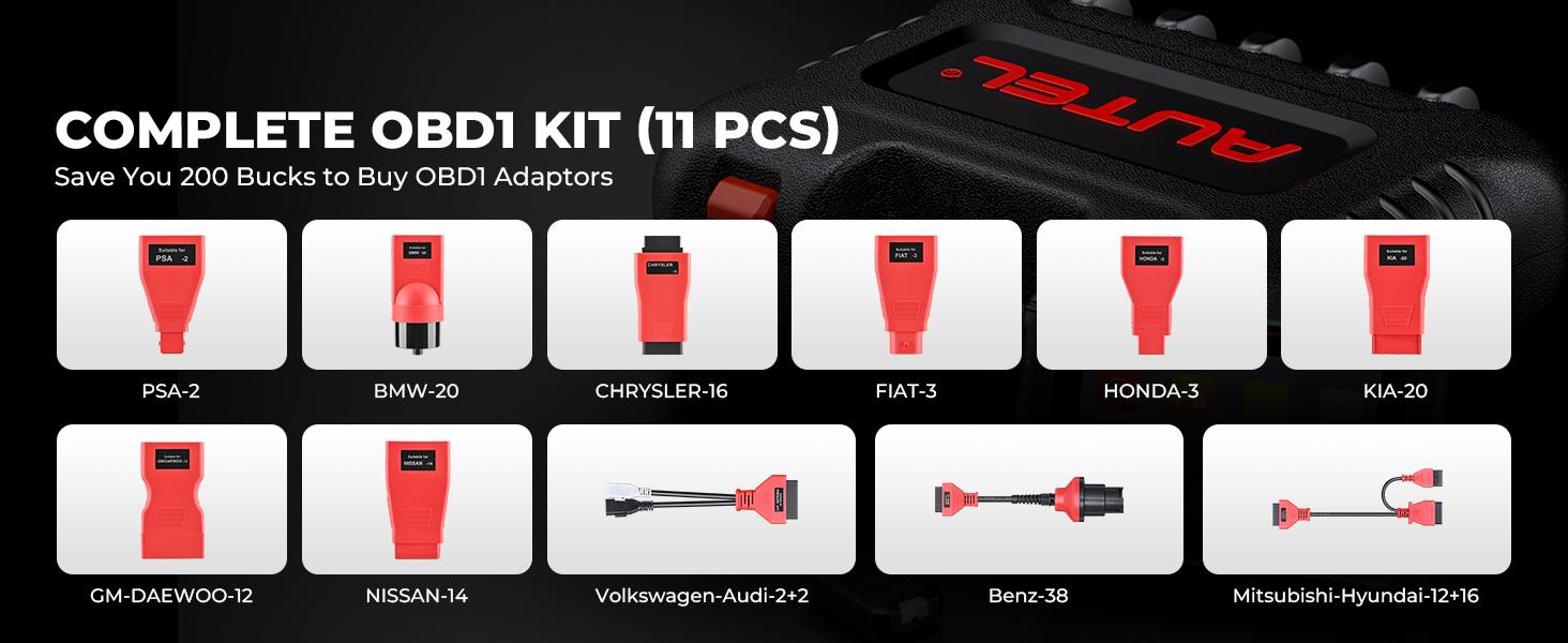 Autel MaxiPRO MP900-BT KIT Car Diagnostic Bidirectional Diagnostic Scan Tool, ECU Coding, 40+ Service CANFD & DOIP