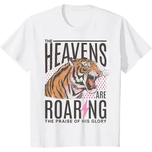 The Heavens Are Roaring T , Bible Verse  , Religious  , Christian  , 80s Faith  , 90s Aesthetic Clothing