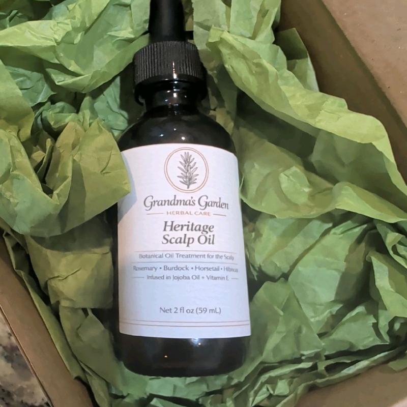 Heritage Scalp Oil | Pre-Wash Scalp Reset for Thinning & Shedding