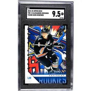 2024 Upper Deck #YGR-13 Alexander Ovechkin Young Guns Renewed SGC 9.5