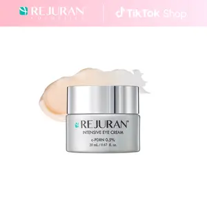 REJURAN Intensive Eye Cream, c-PDRN - Fast-Acting Eye Treatment for Wrinkles, Lifting, and Dark Circles. Instant Hydration and Visible Revitalization. Korean Skin Care (0.67 fl oz)