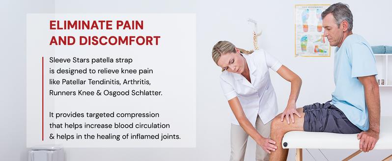 Patellar Strap for Adults' Knee Pain Relief | Adjustable Support for Tendonitis, Running & Full-Range Movement Patellar Strap for Adults' Knee Pain Relief | Adjustable Support for Tendonitis, Running & Full-Range Movement