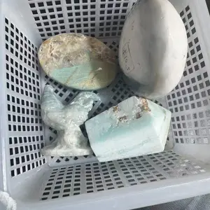 Exquisite Blue Sky and White Clouds Natural Crystal