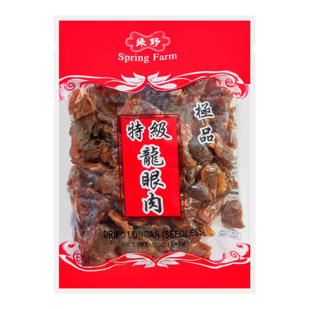 SPRING FARM Premium Dried Longan "Gui Yuan" - Sweet & Nutritious Fruit Snack, 142g (5oz)